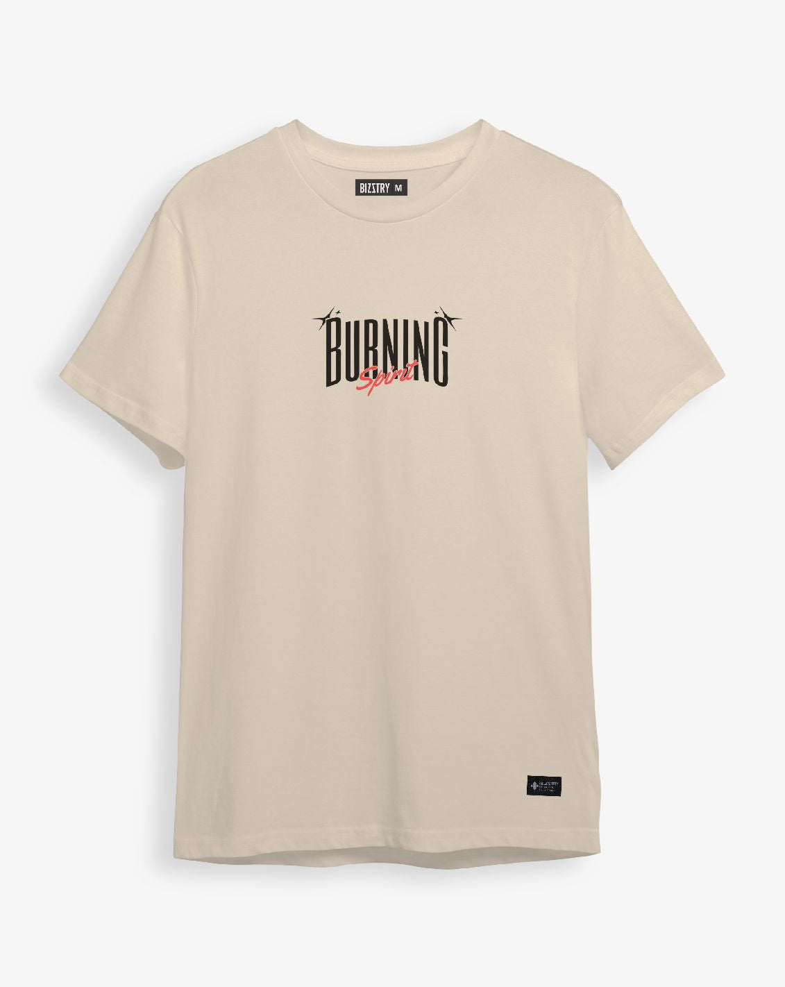 Camiseta capuccino unisex BURNING